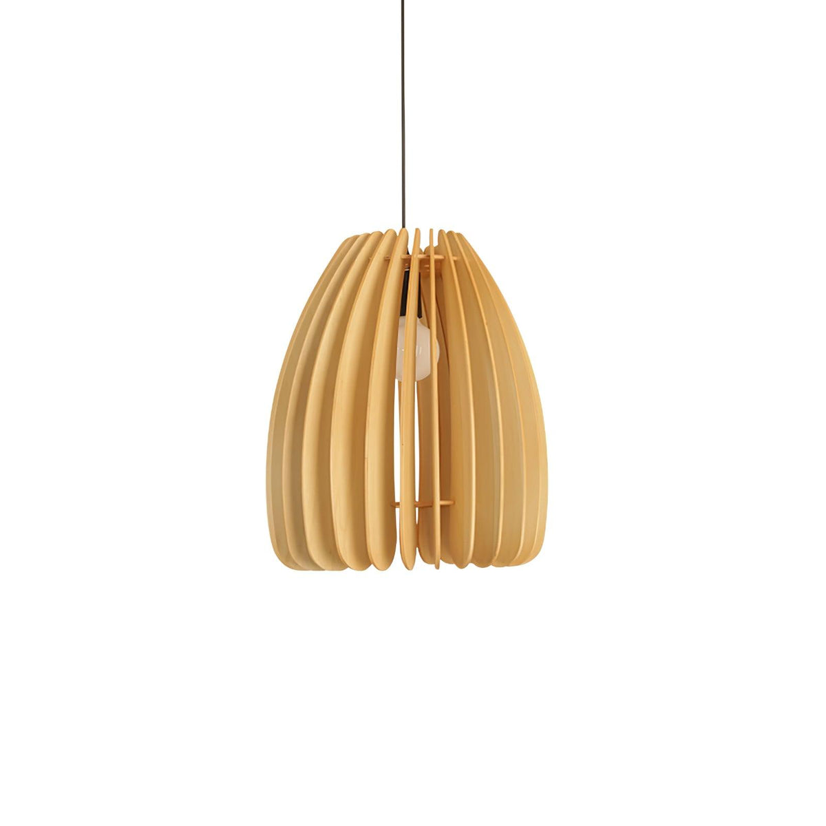 Levana Élégance Unique Sphère Bois Suspension