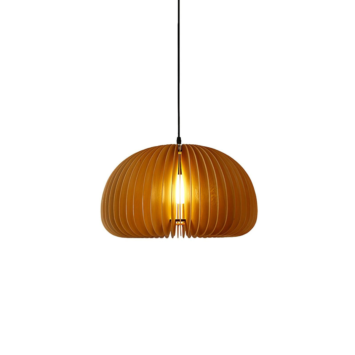Levana Élégance Unique Sphère Bois Suspension