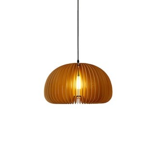 Vovene Élégance Unique Sphère Bois Suspension