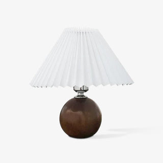 Zesilon Lampe de Table en Bois Sphérique