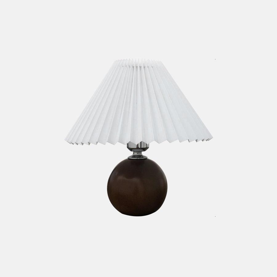 Zesilon Lampe de Table en Bois Sphérique