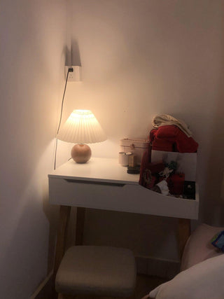 Zesilon Lampe de Table en Bois Sphérique