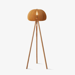 Zetalyre Lampadaire en Bois Tripode