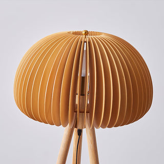 Zetalyre Lampadaire en Bois Tripode