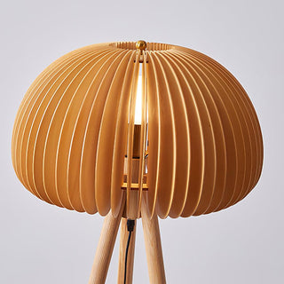 Zetalyre Lampadaire en Bois Tripode