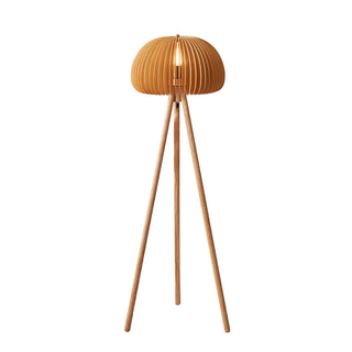Zetalyre Lampadaire en Bois Tripode