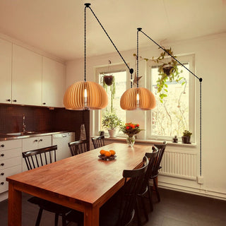 Orlenan Suspension Rétro en Bois