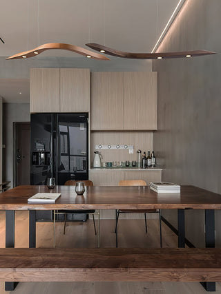 Flow Suspension Minimaliste en Bois