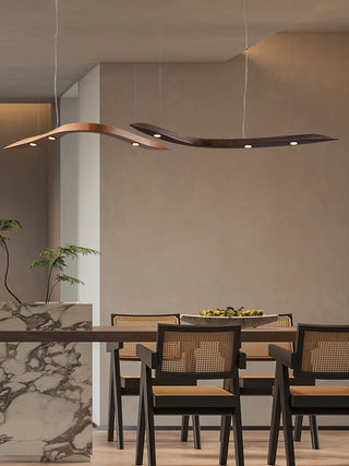 Flow Suspension Minimaliste en Bois