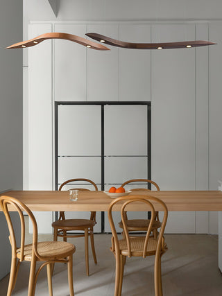 Flow Suspension Minimaliste en Bois