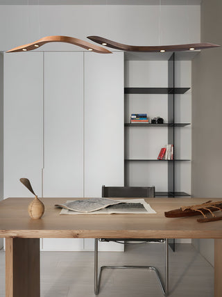 Flow Suspension Minimaliste en Bois