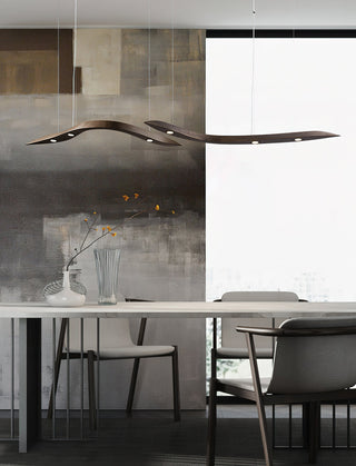 Flow Suspension Minimaliste en Bois