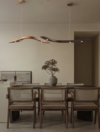 Flow Suspension Minimaliste en Bois