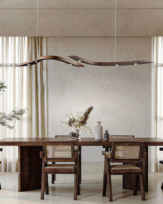 Flow Suspension Minimaliste en Bois