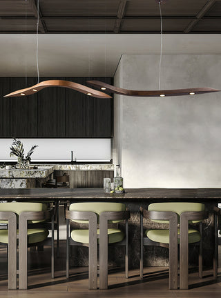 Flow Suspension Minimaliste en Bois