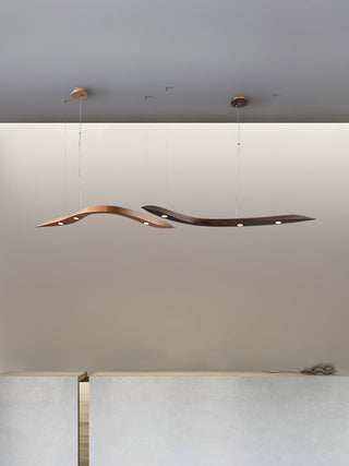 Flow Suspension Minimaliste en Bois