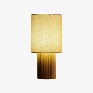 Grove Vintage Fabric Table Lamp-Neutral Decor