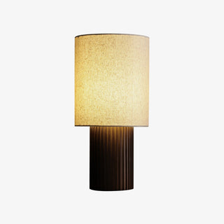 Grove Vintage Fabric Table Lamp-Neutral Decor