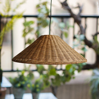 Ritta Vintage Artisanal LED Rotin Suspension Salon