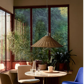 Ritta Vintage Artisanal LED Rotin Suspension Salon