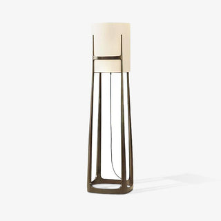 Liora Classic Fabric Floor Lamp-Neutral Decor