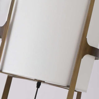 Liora Classic Fabric Floor Lamp-Neutral Decor