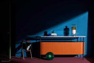 Kiorven Lampe de Table Art Verre