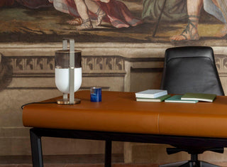 Kiorven Lampe de Table Art Verre