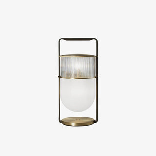 Kiorven Lampe de Table Art Verre