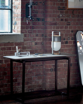 Kiorven Lampe de Table Art Verre