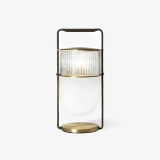 Kiorven Lampe de Table Art Verre