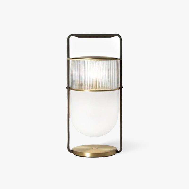 Kiorven Lampe de Table Art Verre