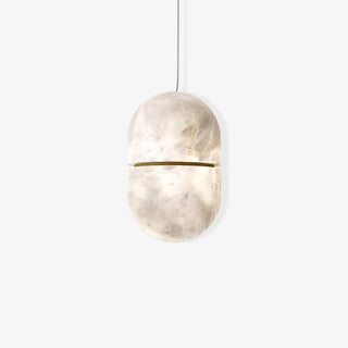 Strata Albâtre Pendentif Lumière Capsule-Forme-Luire
