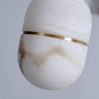 Strata Albâtre Pendentif Lumière Capsule-Forme-Luire