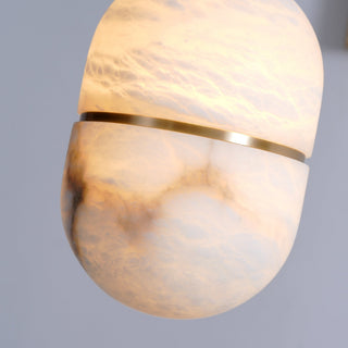 Strata Albâtre Pendentif Lumière Capsule-Forme-Luire