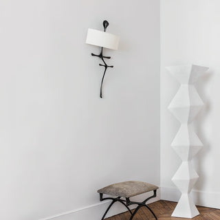 Iliror Applique Murale Métal Tissu Art Nordique Premium