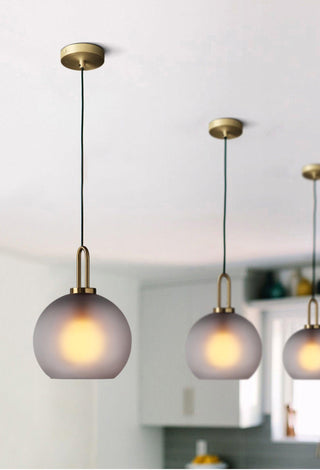 Lustra Suspension Pendule en Verre-Luire