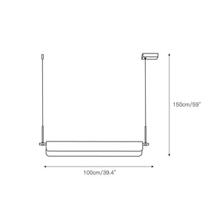 Eshaisra Suspension Métal Albâtre Minimaliste Moderne