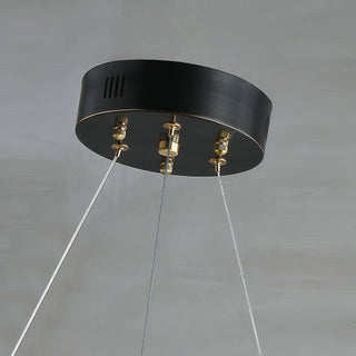 Syphaen Lustre Métal Albâtre Luxe Postmoderne