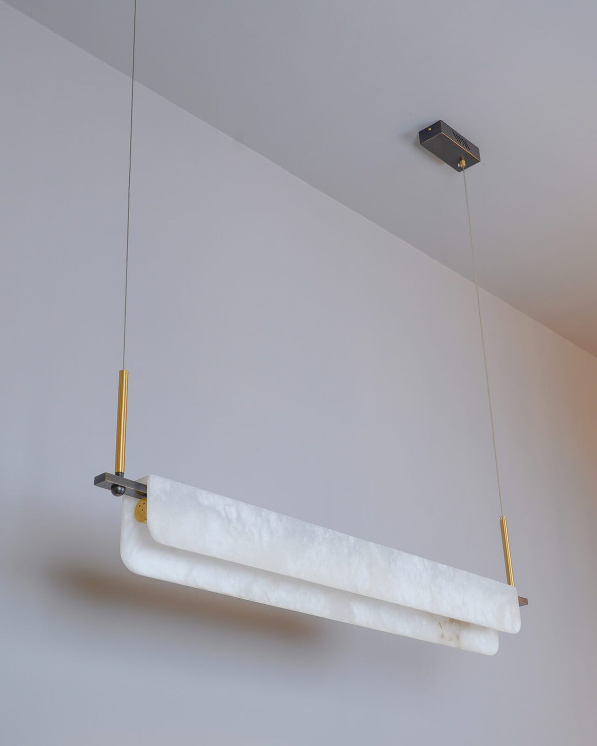 Eshaisra Suspension Métal Albâtre Minimaliste Moderne