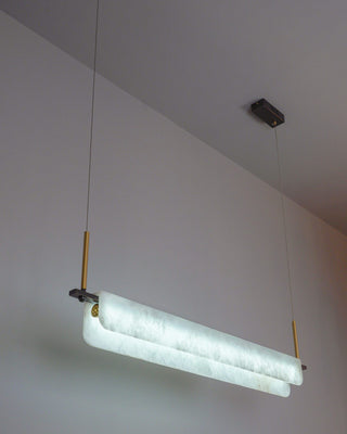 Eshaisra Suspension Métal Albâtre Minimaliste Moderne