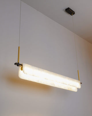 Eshaisra Suspension Métal Albâtre Minimaliste Moderne