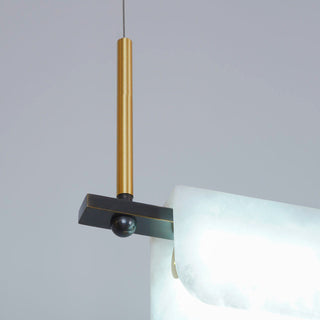 Eshaisra Suspension Métal Albâtre Minimaliste Moderne