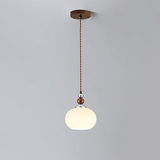 Luna Suspension Lampe en Verre Moderne
