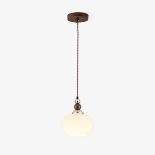 Luna Suspension Lampe en Verre Moderne