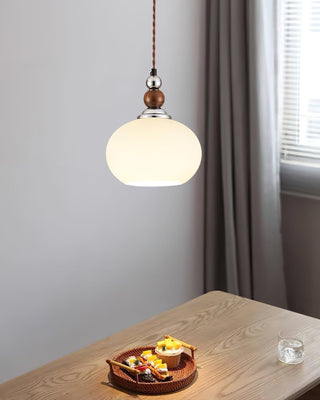 Luna Suspension Lampe en Verre Moderne