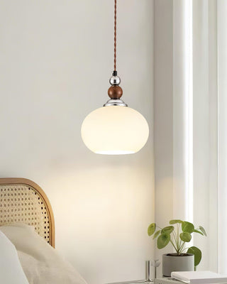 Luna Suspension Lampe en Verre Moderne
