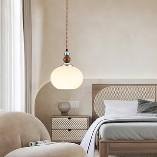 Luna Suspension Lampe en Verre Moderne