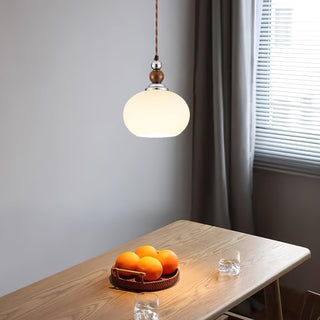 Luna Suspension Lampe en Verre Moderne