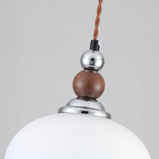 Luna Suspension Lampe en Verre Moderne